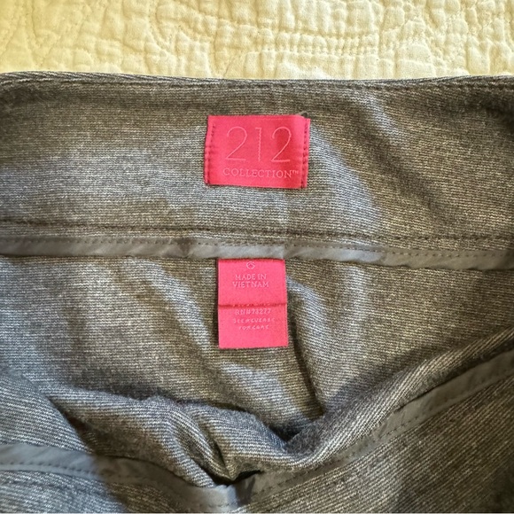 Vintage Y2K Full Length A-Line Skirt Dark Gray Charcoal 212 Collection 6 - Picture 5 of 8